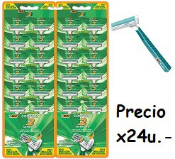 AFEITADORA COMFORT 2 SENS Vta x24