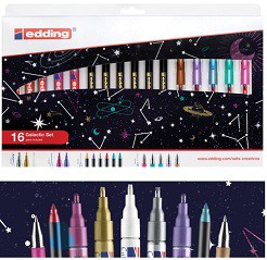MARCADOR EDDING GALACTIC SET x16