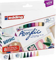 MARCADOR EDDING SET NORDICO CHICO