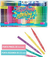 COLORING MARCADOR DOBLE PUNTA x60