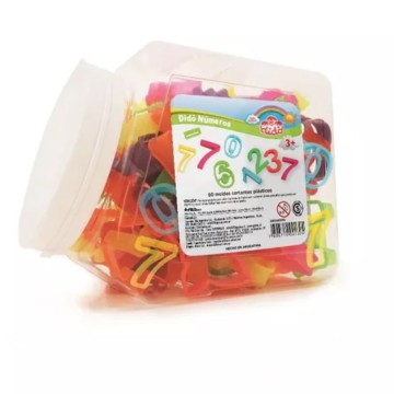 MOLDE DIDO POTE x 60u NUMEROS