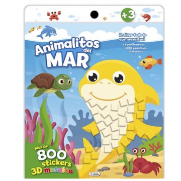 LIBRO SCHOOL MOSAICO STICKER