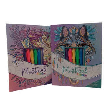 LIBRO SALDAÑA MISTICAL RAINBOW