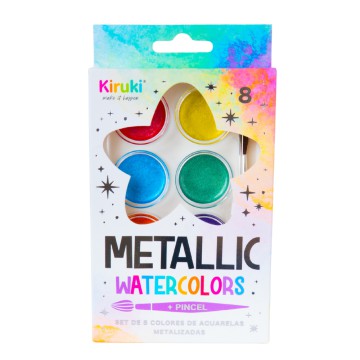 ACUARELA KIRUKI METAL x 8u