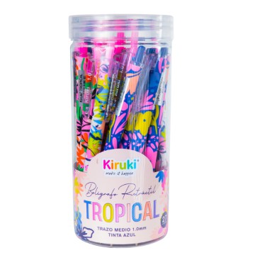 BOLIGRAFO KIRUKI TROPICAL POTE x27u