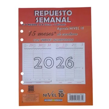 REP P/AGENDA 2026 Nº8 S/VISTA