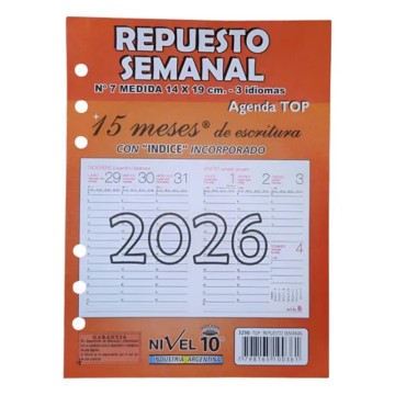 REP P/AGENDA 2026 Nº7 S/V