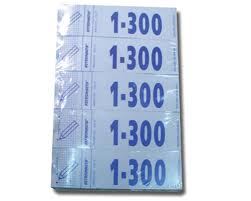 TALONARIO GUARDARROPA  1-300