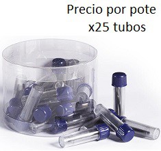 MINAS P/COMPAS POTE x 25 TUBOS