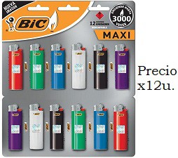 ENCENDEDOR BIC MAXI J6 Vta x12
