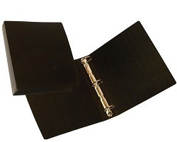 CARPETA FIBRA NEGRA   3x40 ESCOLAR