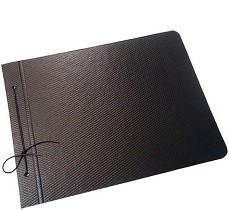 CARPETA FIBRA C/CORDON Nº6 NE/COL