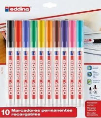 MARCADOR EDDING PERM 400/10 BLISTER
