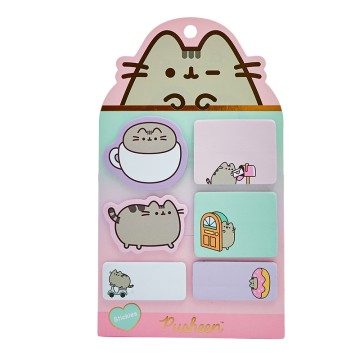 MAW PUSHEEN SET NOTAS ADHESIVA