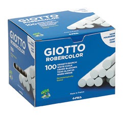 TIZA GIOTTO BLANCA X 100 UND