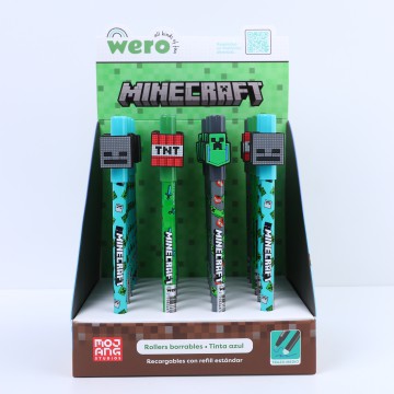 WERO ROLLER BORRABLE MINECRAFT