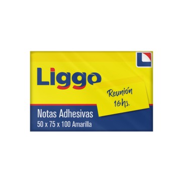 STICK NOTAS LIGGO 50x75x100