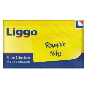 STICK NOTAS LIGGO 75x125x100