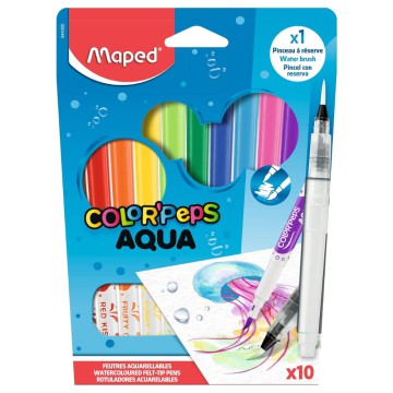MARC MAPED AQUA x10 +PINCEL