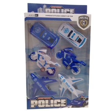 JUG CYB SET VEHICULOS x6 54691