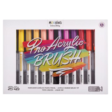 COLORING MARC ACRILIC PINC x24