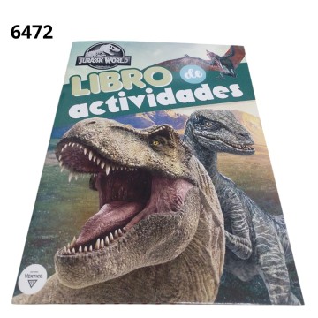 REG VT LIBRO JURASSIC 6485 3T