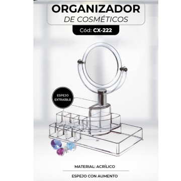 TG ORGANIZADOR CX222 COSMETICO