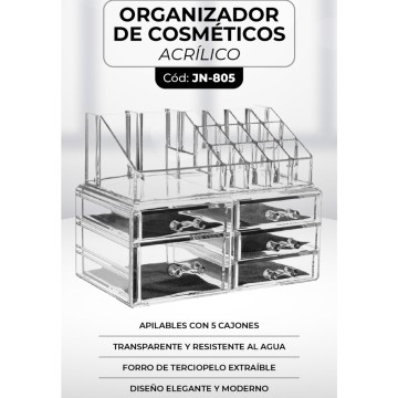 TG ORGANIZADOR JN805 COSMETICO