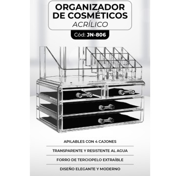 TG ORGANIZADOR JN806 COSMETICO