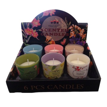 BZ DECO VELA x 6u PAL0134