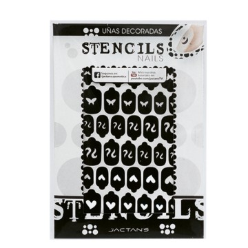 TG MAKE STENCIL UÑAS 817