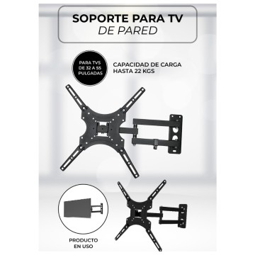 BZ SOPORTE TV 32" A 55" X400