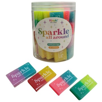 GOMA BORRAR KIRUKI SPARKLE x36