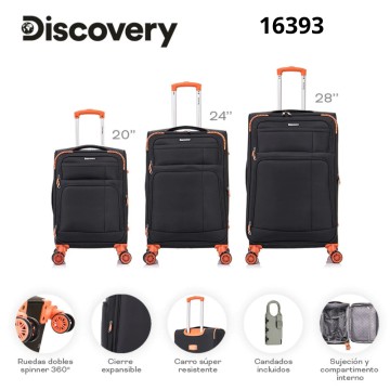 VALIJA SET x3u DISCOVERY