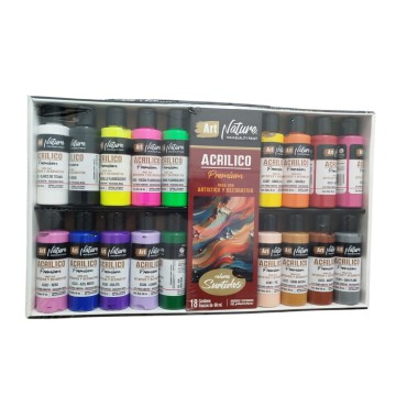 PC ACRILICO SET x18 43481