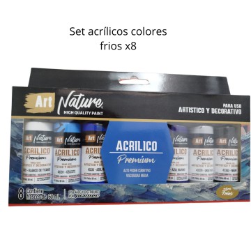 PC ACRILICO SET x 8 43464