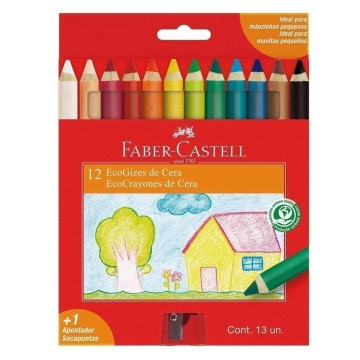 CERA FABER ECO x12 TIPO LAPIZ