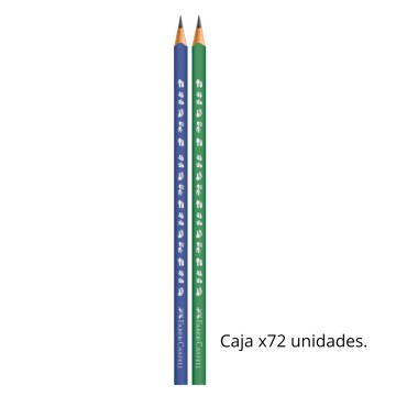 LAPICES NEGRO FABER Cj x72 DINO