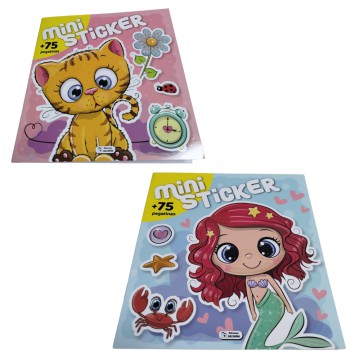 LIBRO SALDAÑA MINI STICKER