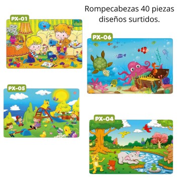 JUG PASA PUZZLE 30x46  40pz