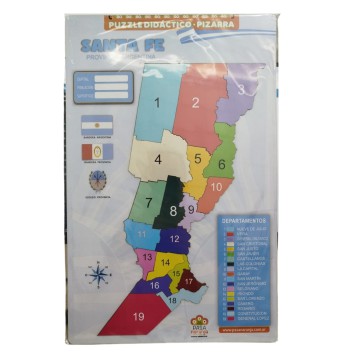 JUG PASA MAPA SANTA FE 30x47
