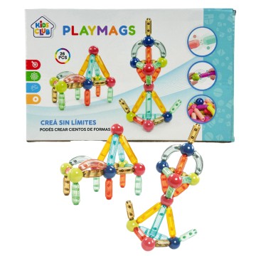 JUG CYB JUEGO MAGNETICO 55196 26pz