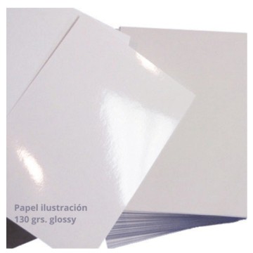 PAPEL ILUSTRACION A4 130g 25h 600386