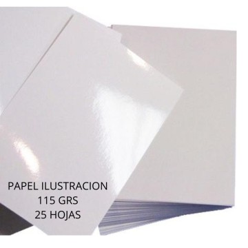 PAPEL ILUSTRACION A4 113g 25h 600396