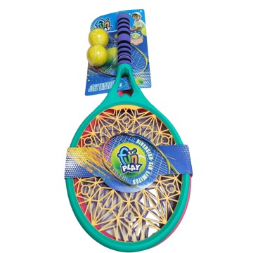 JUG CYB RAQUETASx2 55331 C/PELOTAS