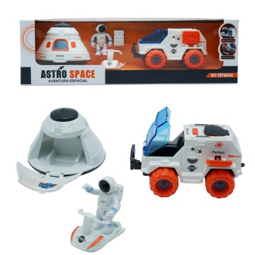 JUG CYB SET ESPACIAL 56318 C/ASTRONAUTA Y AUTO