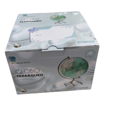 GLOBO TERRAQUEO 20cm SHANGHAI C/LUZ