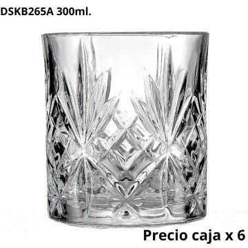 BZ VASO WHISKY x6 TALLADOS 