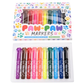MARCADORES KIRUKI PAW-PAW x10 700014