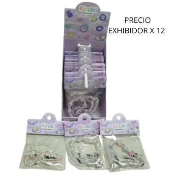 TG ACC KIRUKI BRAZALETES x2 200015 EXx12u